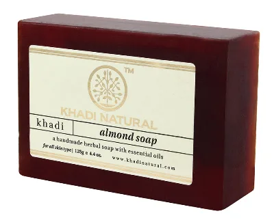 Мило Мигдаль 125 г Khadi Natural Herbal Almond Soap