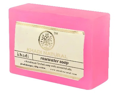 Мило Трояндова вода 125 г Khadi Natural Herbal Rose Water Soap