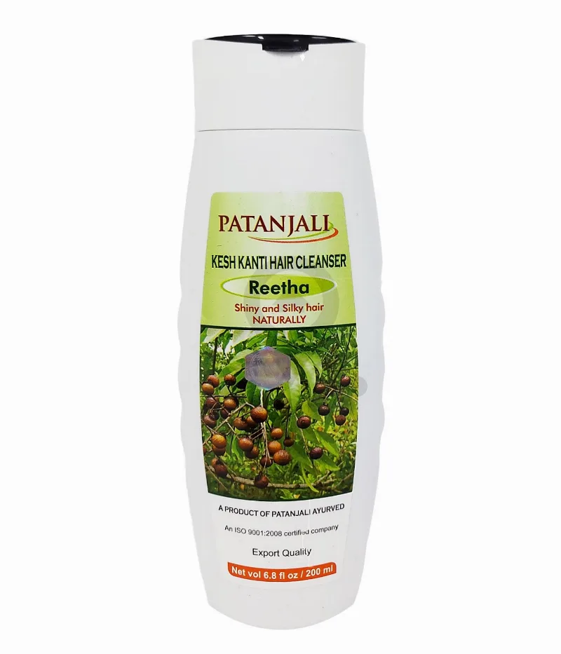Шампунь Кеш Канті Рітха 200 мл Patanjali Kesh Kanti Reetha Hair Cleanser