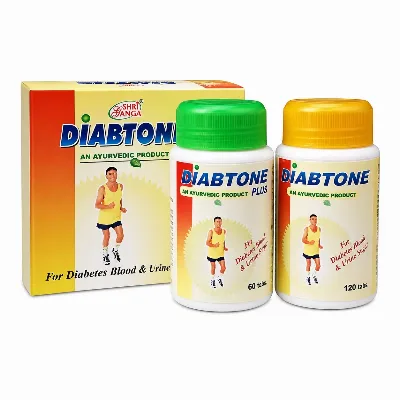 Діабтон Плюс 120 + 60 табл Shri Ganga Diabtone Plus