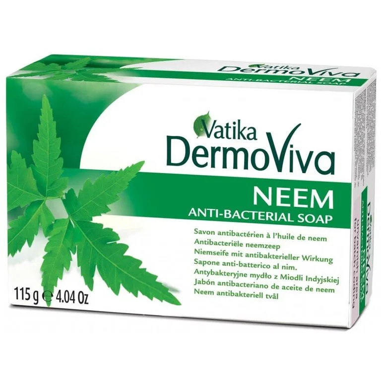 Мило антибактеріальне Нім 115 г Dabur Vatika DermoViva Neem Soap