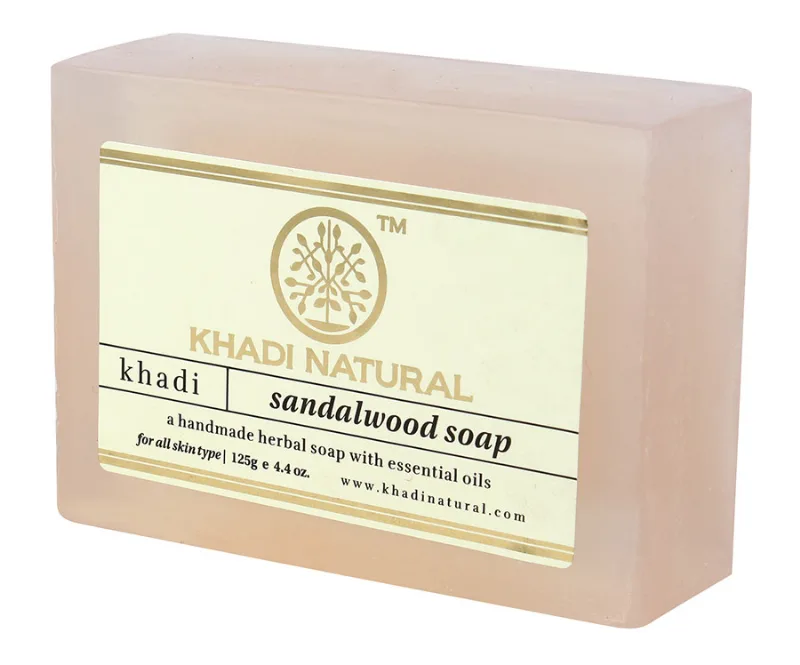Мило Сандал 125 г Khadi Natural Sandalwood Soap