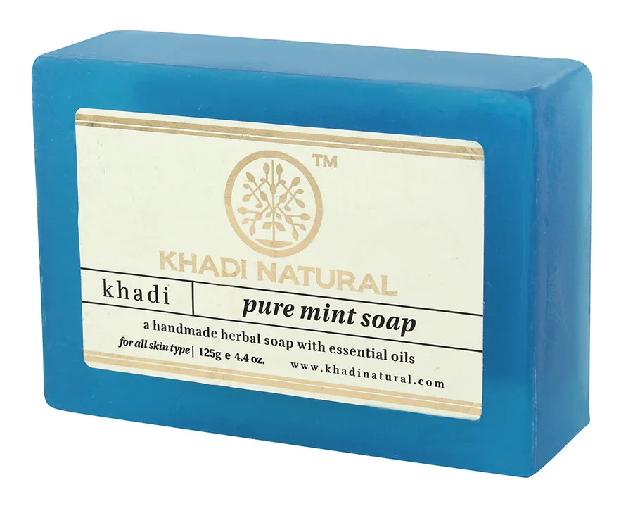Мило М’ята 125 г Khadi Natural Mint Soap