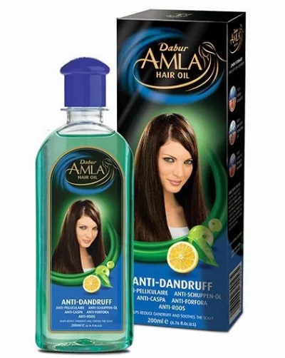 Олія для волосся Амла від лупи 200 мл Dabur Amla Anti-Dandruff Hair Oil