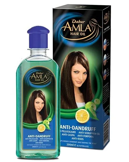 Олія для волосся Амла від лупи 200 мл Dabur Amla Anti-Dandruff Hair Oil
