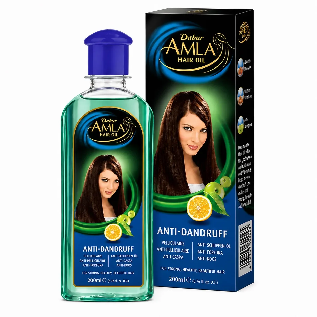 Олія для волосся Амла від лупи 200 мл Dabur Amla Anti-Dandruff Hair Oil