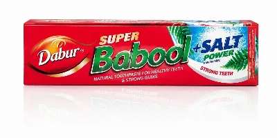 Зубна паста Супер Бабул з сіллю 100 г Dabur Super Babool Toothpaste