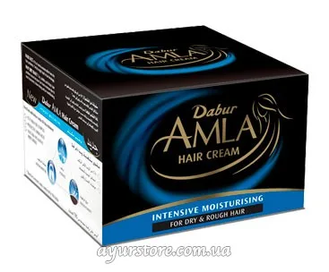 Зволожуючий крем для волосся Амла 125 мл Dabur Amla Hair Cream Hair Intensive Moisturising