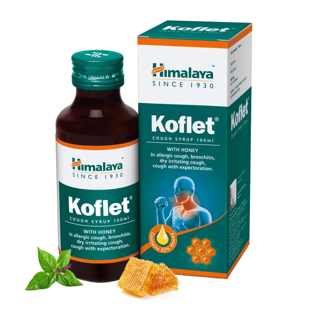 Кофлет сироп від кашлю 100 мл Himalaya Koflet Syrup
