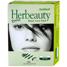 Маска для обличчя Нім для жирної шкіри 100 г Ayusri Herbeauty Neem Face Pack Anti Acne