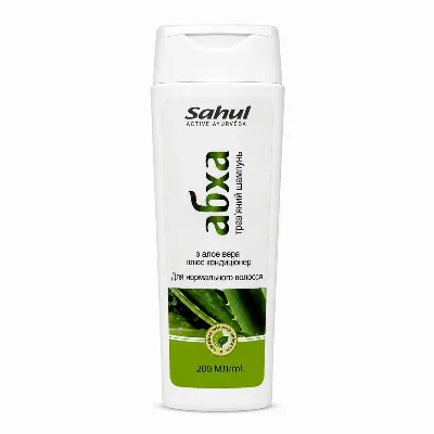 Шампунь плюс кондиціонер Абха Алое Вера 200 мл Ayusri Abha Shampoo plus Conditioner with Aloe Vera