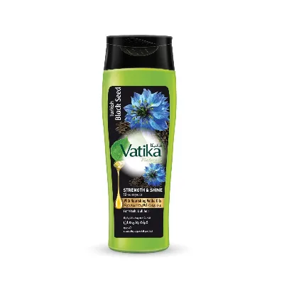 Шампунь с черным тмином для сильных и блестящих волос 200 мл Dabur Vatika Black Seed Shampoo