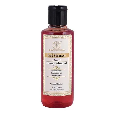 Шампунь Мед і Мигдаль 210 мл Khadi Natural Honey Almond Hair Cleanser