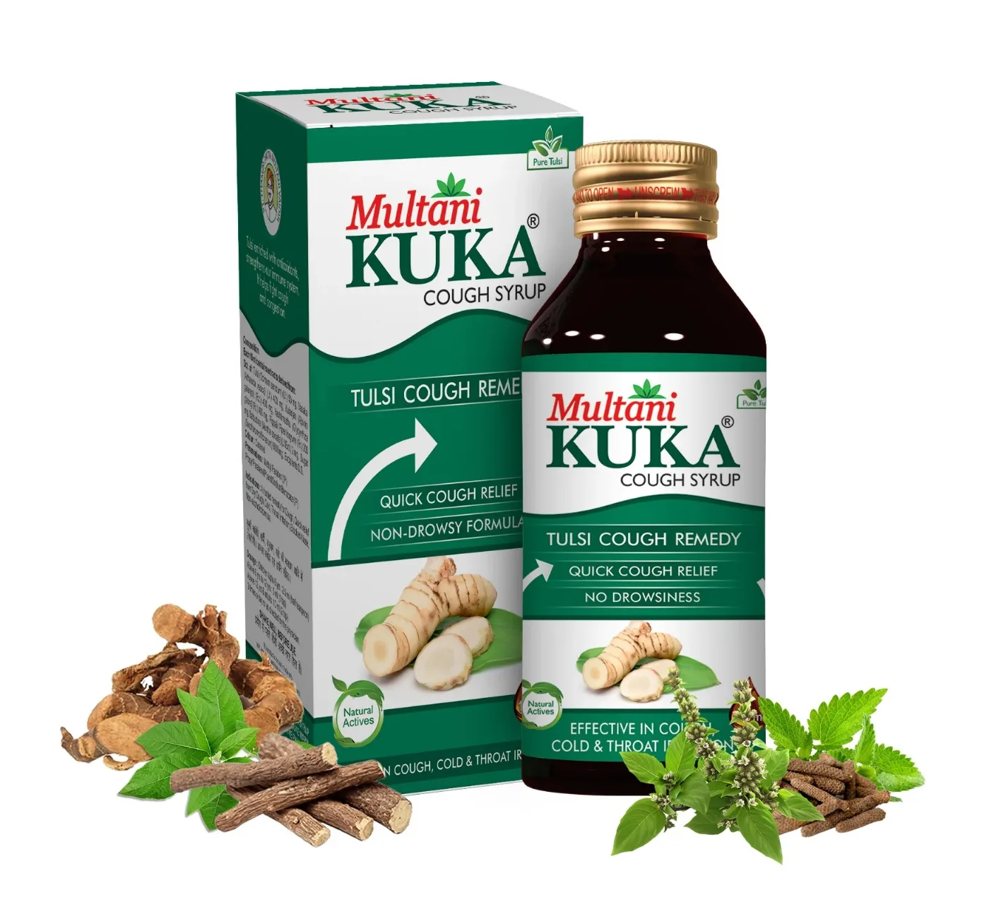 Сироп від кашлю Кука 100 мл Multani Kuka Cough Syrup