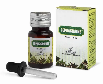 Капли назальные Сефагрейн 15 мл Charak Cephagraine Nasal Drops