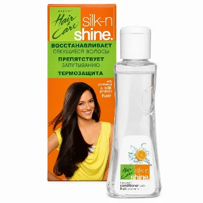 Масло для вирівнювання кучерявого волосся Silk-n-Shine 50 мл Marico Silk-n-Shine Frizz Control