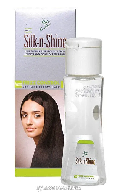 Масло для вирівнювання кучерявого волосся Silk-n-Shine 50 мл Marico Silk-n-Shine Frizz Control