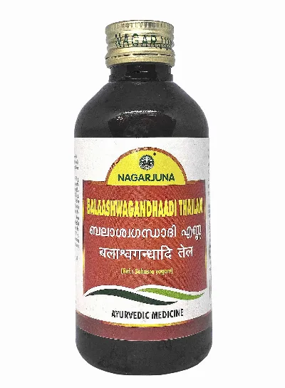 Масло Бала Ашвагандха 200 мл Nagarjuna Balaaswagandhaadi Thailam