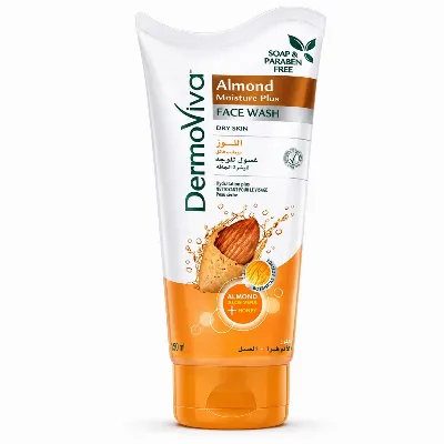 Засіб для вмивання для сухої шкіри 150 мл Dabur Dermoviva Face Wash Moisture Plus