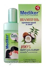 Шампунь протипедикульозний Медікер 50 мл Marico Mediker Anti-Lice Treatment Shampoo