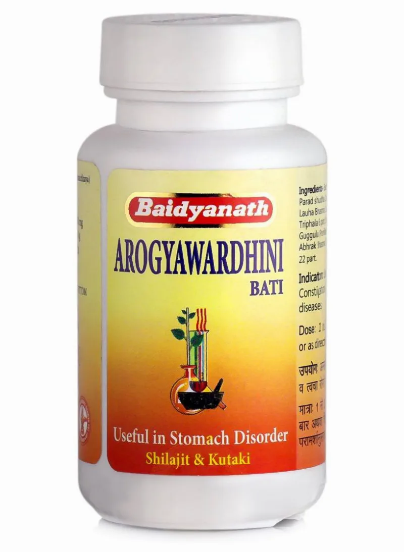 Арогьявардхини Вати 80 табл Baidyanath Arogyavardhini Vati