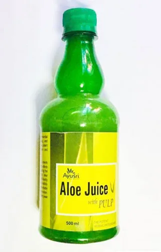 Сік Алое Вера з м’якоттю 500 мл Ayusri Aloe Vera Juice with Pulp
