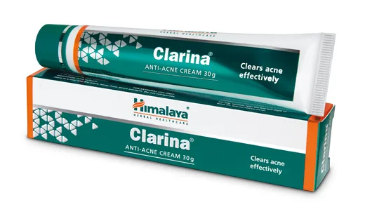 Крем від вугрової висипки Кларіна 30 г Himalaya Herbals Clarina Anti-Acne Cream