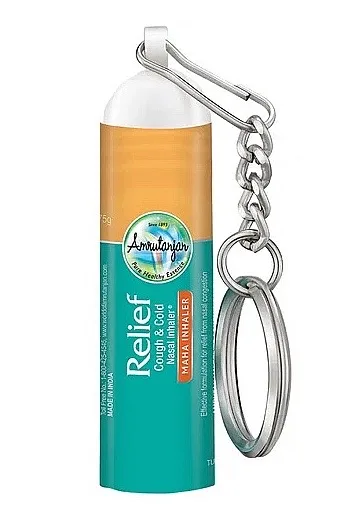 Назальний інгалятор Реліф 0,75 г Amrutanjan Relief Cough and Cold Nasal Inhaler