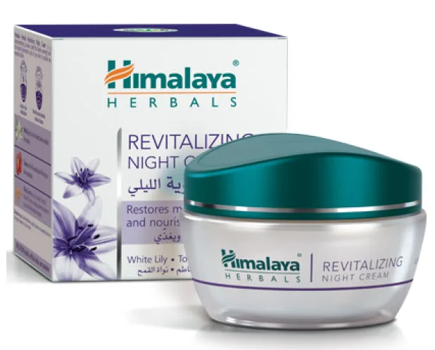 Крем для обличчя нічний відновлюючий 50 г Himalaya Herbals Revitalizing Night Cream