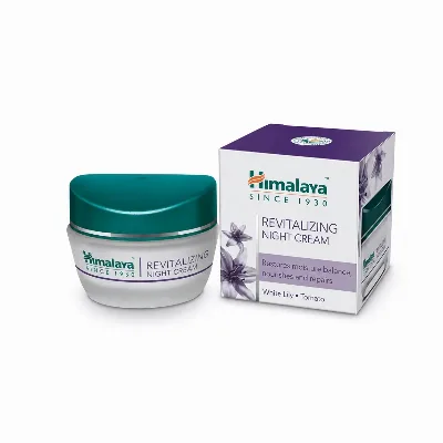 Крем для обличчя нічний відновлюючий 50 г Himalaya Herbals Revitalizing Night Cream