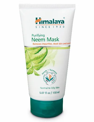 Маска для обличчя антибактеріальна з Німом 150 мл Himalaya Herbals Neem Face Mask