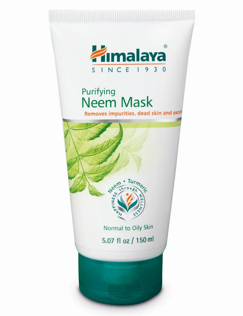 Маска для обличчя антибактеріальна з Німом 150 мл Himalaya Herbals Neem Face Mask