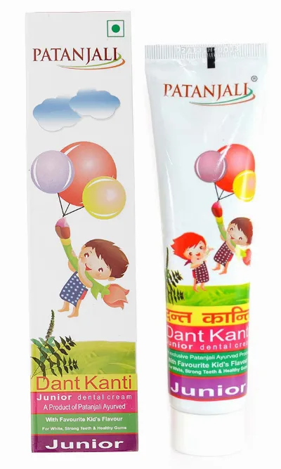 Дитяча зубна паста Дант Канті 100 г Patanjali Dant Kanti Junior Dental Cream