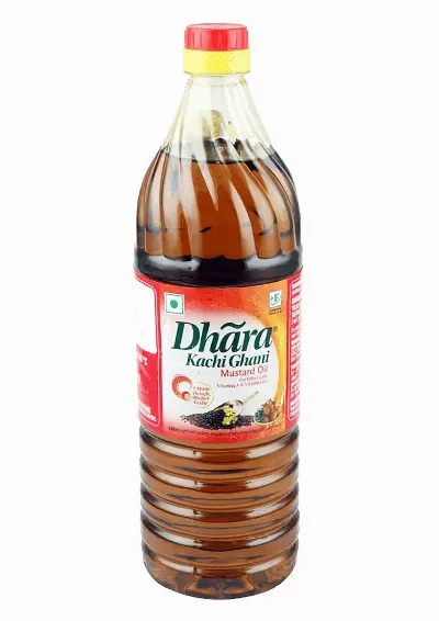 Масло гірчичне 1 л Dhara Kachi Ghani Mustard Oil