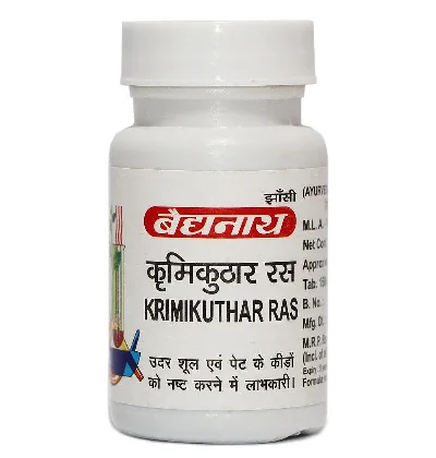 Крімікутхар Рас 80 табл Baidyanath Krimikuthar Ras