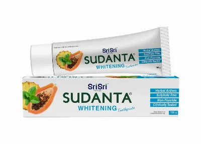 Зубна паста відбілююча Суданта 150 г Sri Sri Ayurveda Sudanta Whitening Toothpaste