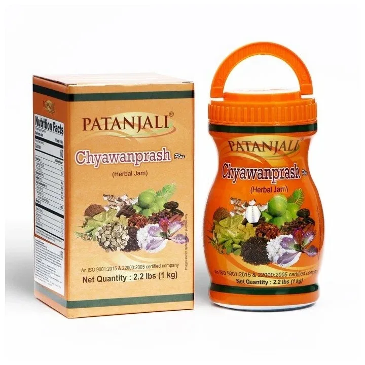 Чаванпраш плюс 1 кг Patanjali Chyawanprash plus