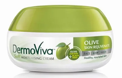 Крем, що відновлює для обличчя та тіла з Оливою 70 мл Dabur DermoViva Olive Skin Rejuvenate Soft Moisturizing Cream