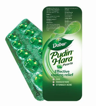 Пудін Хара 10 капс Dabur Pudin Hara Pearls