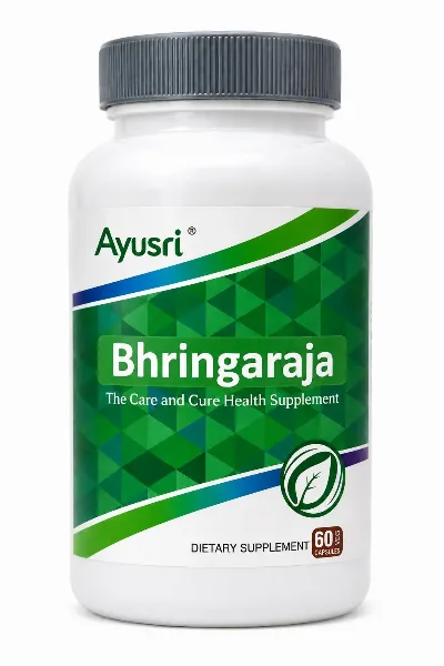 Брінгарадж 60 капс Ayusri Bhringaraja Hair Tonic