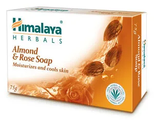 Мило зволожуюче Мигдаль і Роза 125 г Himalaya Herbals Almond & Rose Soap