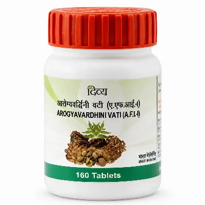 Арогьявардхіні Ваті 160 табл Patanjali Arogyavardhini Vati