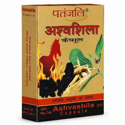 Ашвашила 20 капс Patanjali Ashvashila Capsule