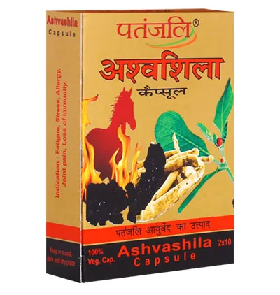 Ашвашила 20 капс Patanjali Ashvashila Capsule