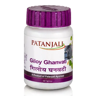 Гілой Ганваті 60 таб Patanjali Giloy Ghanvati