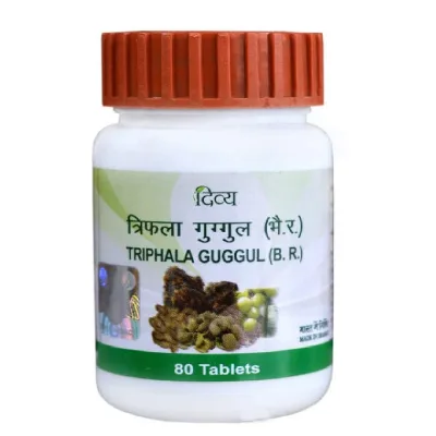 Тріфала Гуггул 80 табл Patanjali Triphala Guggul 80 tab