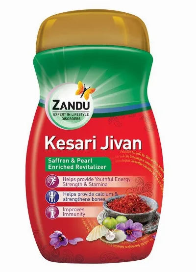 Чаванпраш з шафраном Кесарі Джіван 450 г Zandu Kesari Jivan