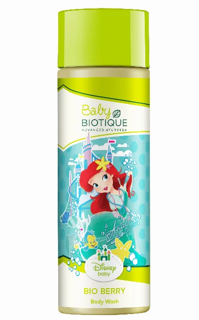Гель для душа дитячий для дівчаток 190 мл Biotique Disney Baby Girl Body Wash
