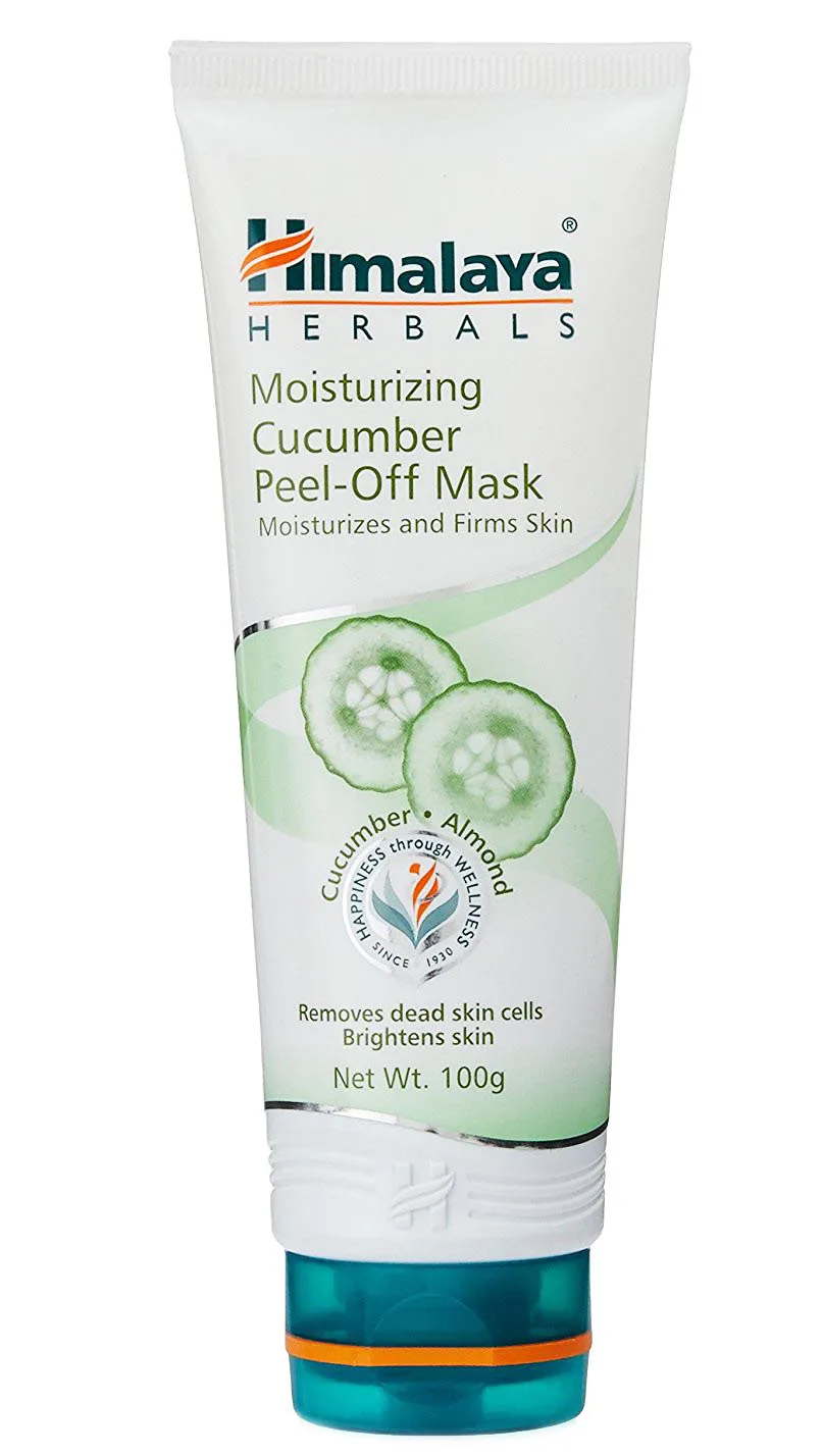 Маска для обличчя відлущуюча з огірком 100 г Himalaya Herbals Cucumber Peel-Off Mask