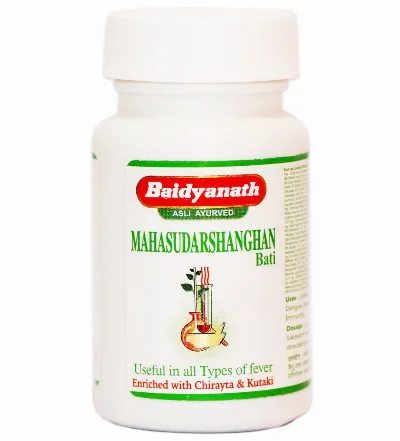 Махасударшан Гхан Вати 40 табл Baidyanath Mahasudarshan Ghan Bati